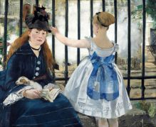 Edouard Manet (1832-1883) - Le Chemin de fer (1872-1873)
