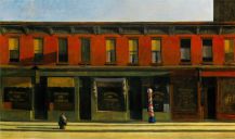 Edward Hopper (1882-1967) Early Sunday Morning (1930)