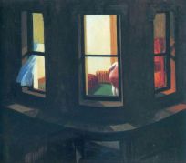 Edward Hopper (1882-1967) Night Windows (1928)