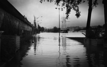 Luc Dartois 2016 - Paris inondations, trois mâts