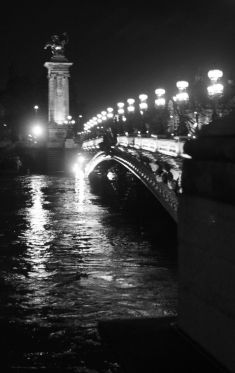 Luc Dartois 2018 - Paris la nuit inondations, pont Alexandre III