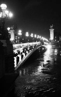 Luc Dartois 2018 - Paris la nuit inondations, pont Alexandre III (2)