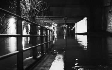 Luc Dartois 2018 - Paris la nuit inondations, tunnel sous les eaux (2)