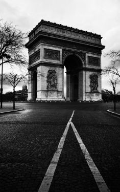 Luc Dartois 2020 - Paris sous confinement, Arc de Triomphe (2)