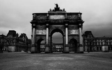 Luc Dartois 2020 - Paris sous confinement, Arc de Triomphe du Carrousel (3)