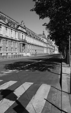 Luc Dartois 2020 - Paris sous confinement, Musée du Louvre