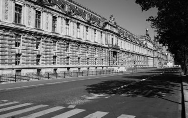 Luc Dartois 2020 - Paris sous confinement, Musée du Louvre (2)