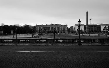 Luc Dartois 2020 - Paris sous confinement, Place de la Concorde (2)