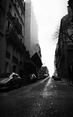 Luc Dartois 2020 - Paris sous confinement, Rue Paul Valéry