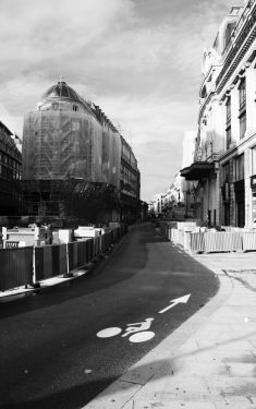 Luc Dartois 2020 - Paris sous confinement, Rue du Pont Neuf