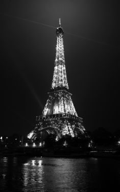 Luc Dartois 2020 - Paris sous confinement, Tour Eiffel "Vous étiez là"