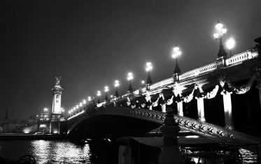 Luc Dartois 2009 - Paris la nuit, pont Alexandre III