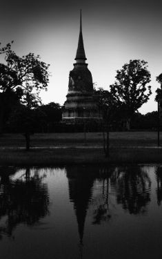 Luc Dartois 2009 - Thailande, temple aux environs d‘Ayutthaya