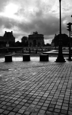 Luc Dartois 2020 - Paris sous confinement, Arc de Triomphe du Carrousel (4)