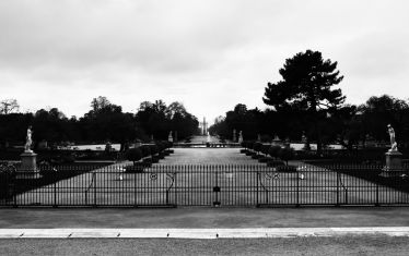 Luc Dartois 2020 - Paris sous confinement, Jardins du Louvre