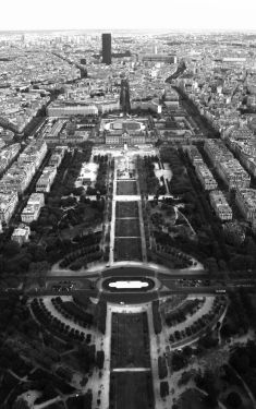 Luc Dartois 2020 - Paris, vue de la Tour Eiffel, Montparnasse